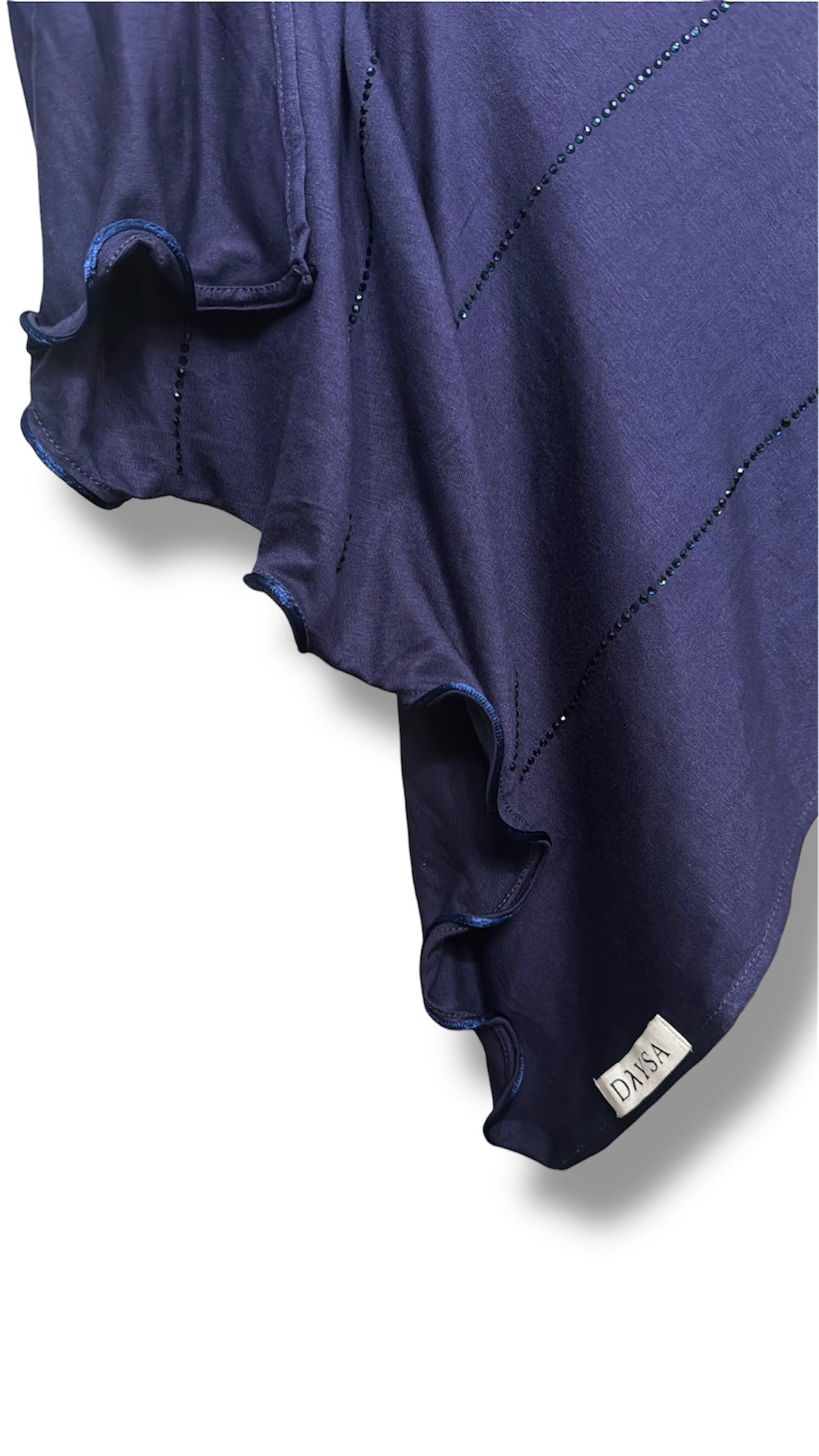 Navy - Cotton Curl