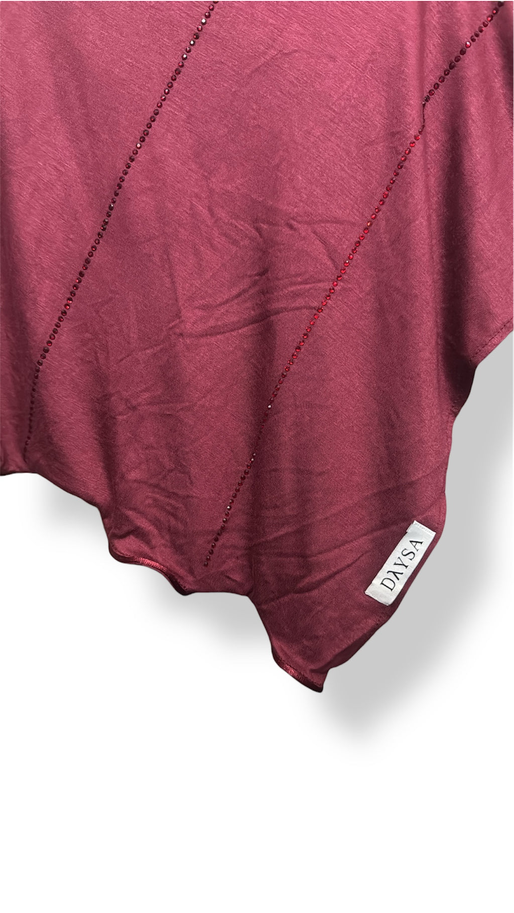Burgundy - Cotton Curl